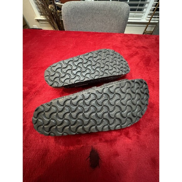 Birkenstock Arizona Wool Felt Rivet Sandals Slides Dark Gray EU 40 (L9, M7) main image 8